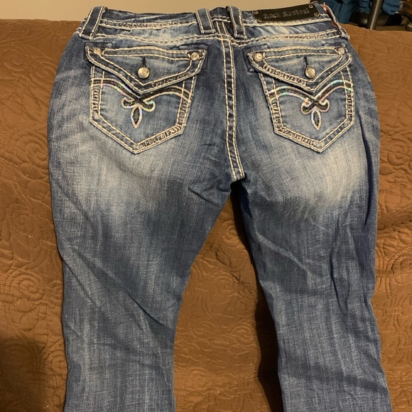 EUC CUTE ROCK REVIVAL LUNA EASY BOOT CUT 27/35 - Picture 8 of 12